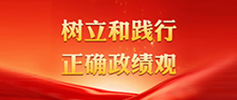 树立和践行正确政绩观