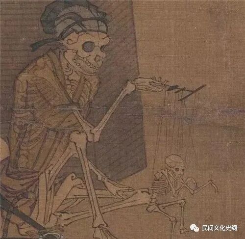 对死亡的思考——李嵩《骷髅幻戏图》赏析 图片