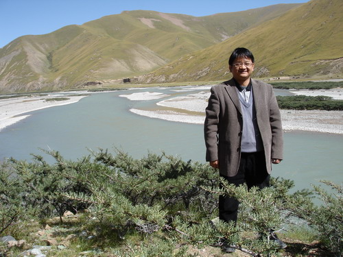 长江源通天河治多县境内，2007年9月19日，方眀摄