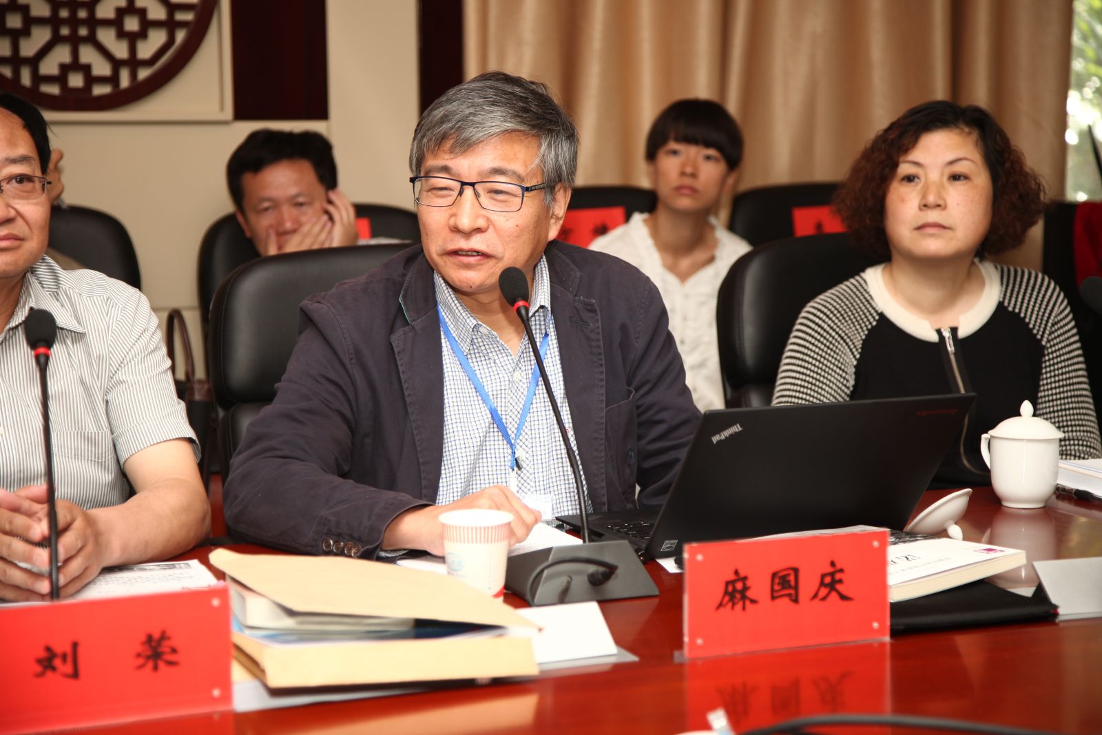 7.中山大学麻国庆教授作主旨发言：“中国都市人类学的学科建设”