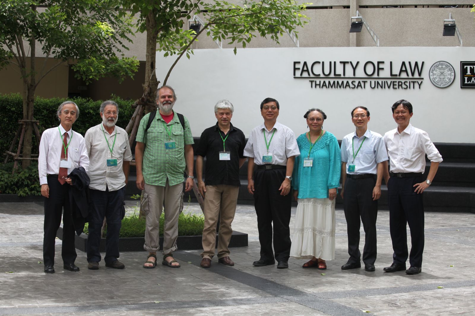 国际人类学民族学联合会负责人与中国人类学民族学研究会有关负责人工作会谈合影