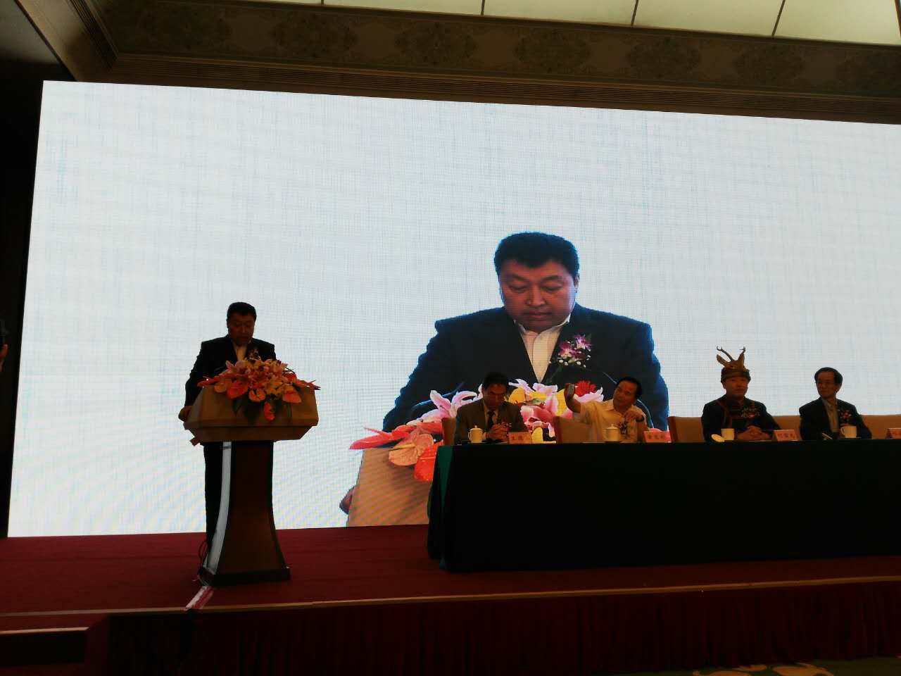 自治旗旅游局赵金山局长发言