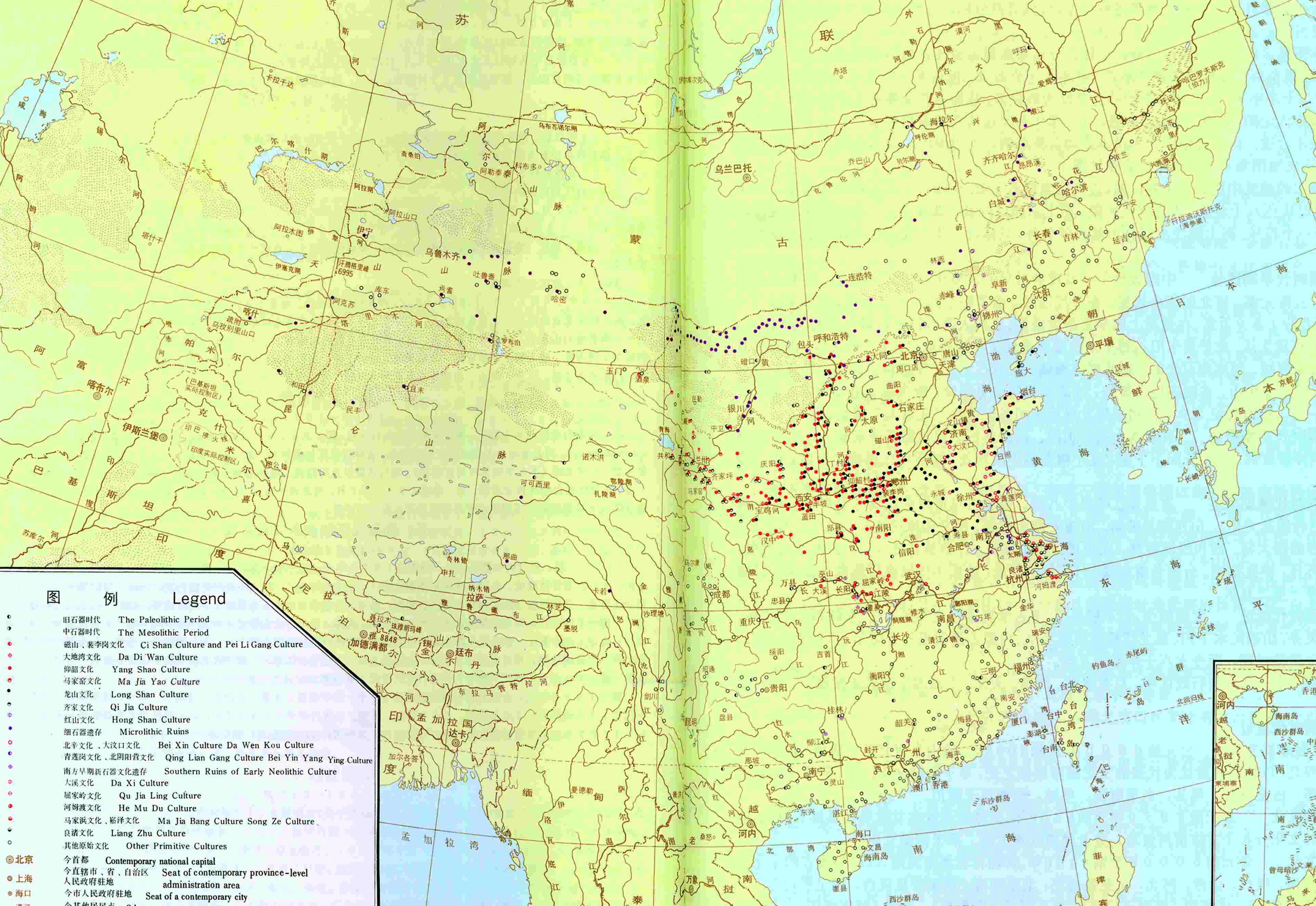 远古遗迹地图点位图片